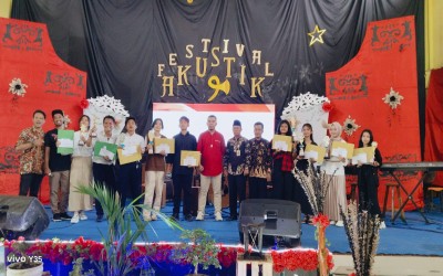 Siswa SMP N 1 Pasir Penyu Juara 1 Festival Akustik 9 di SMA N 1 Pasir Penyu